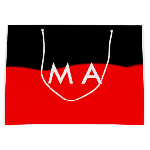Enkelt monogram lägger till ditt namn brev man min