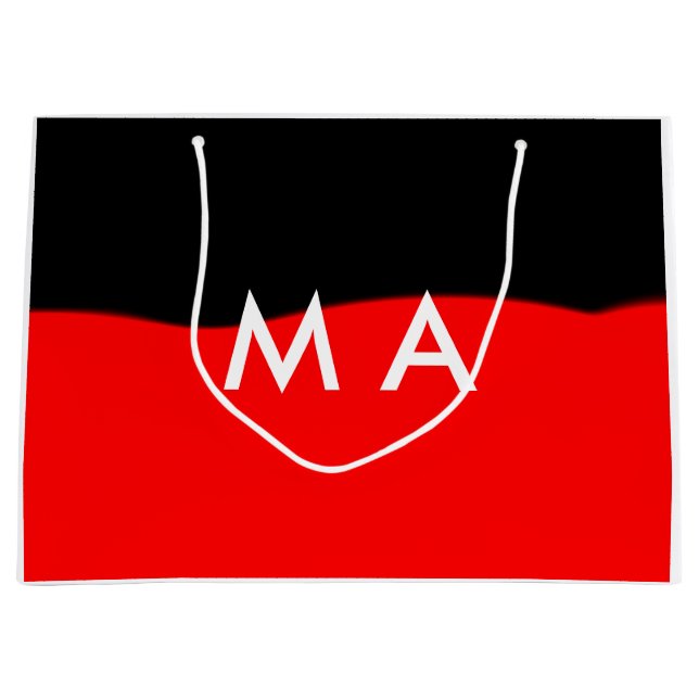 Enkelt monogram lägger till ditt namn brev man min (Framsidan)
