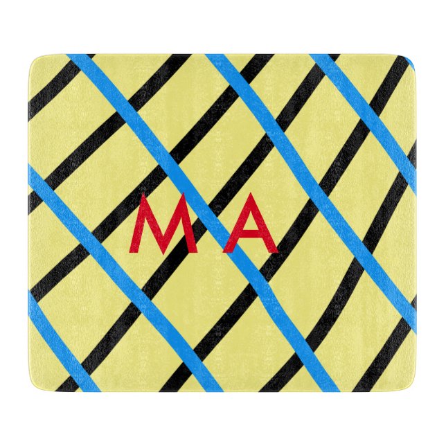 Enkelt monogram lägger till ditt namn brev man min (Framsidan)