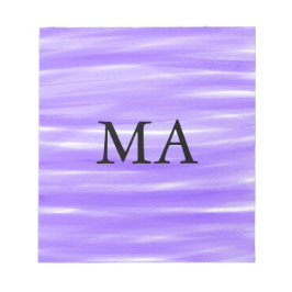 Enkelt monogram lägger till ditt namn brev man min anteckningsblock
