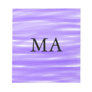 Enkelt monogram lägger till ditt namn brev man min anteckningsblock
