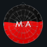 Enkelt monogram lägger till ditt namn brev man min darttavla<br><div class="desc">utformning</div>