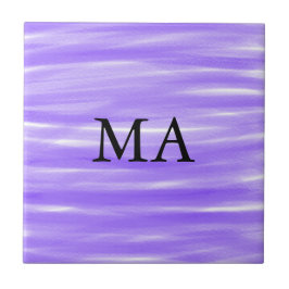 Enkelt monogram lägger till ditt namn brev man min kakelplatta