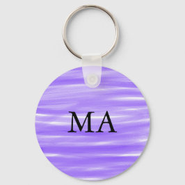 Enkelt monogram lägger till ditt namn brev man min nyckelring