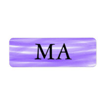 Enkelt monogram lägger till ditt namn brev man min