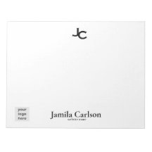 Enkelt monogram namn