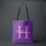 Enkelt Monogram & Namn   ryggen. & idéer Tygkasse<br><div class="desc">EDDA Fröhlich/EDDArt har helt enkelt utformat mentala bilder och idéer | Mallar för ditt eget Monogram och Namn. | Om du vill ha mer information och design kan du gärna skriva mig ett e-postmeddelande: contact@eddart.de eller titta här: www.zazzle.com/simply_ideas* | Har roligt och är lycklig:-) | Monogram Exempel: H | Namn...</div>