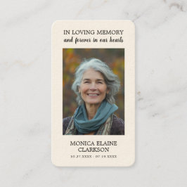 Enkelt mönsterkort för funktionsminnesanteckning visitkort