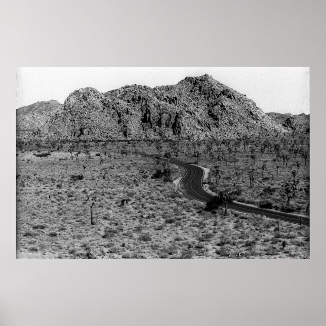 Enkelt motorväg poster (Framsidan)