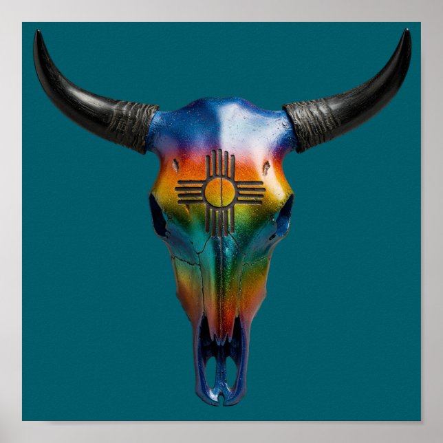 Enkelt New mexico Poster (Framsidan)