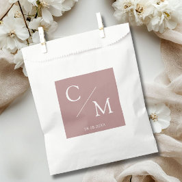 Enkelt och elegant monogram Serviette Napkins