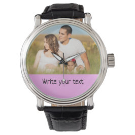 enkelt och minimalt lägga till dina textodobjekt armbandsur