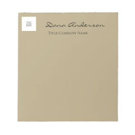 Enkelt och modernt Anteckningsblock för svartvita 