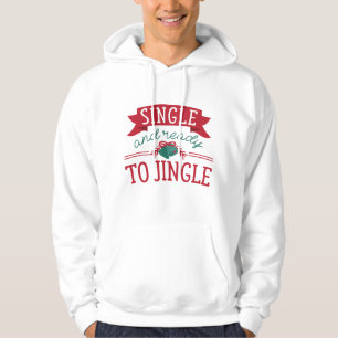 Enkelt och Redo till jingle Hoodie