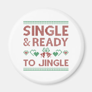 Enkelt och Redo till jingle Magnet