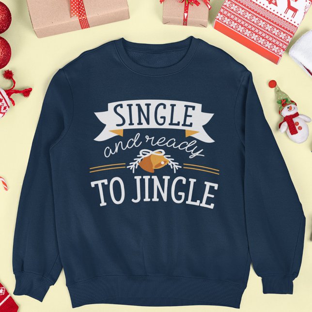 Enkelt och Redo till jingle Sweatshirt (Skapare uppladdad)
