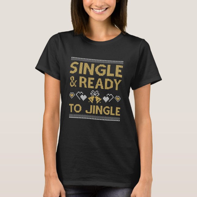 Enkelt och Redo till jingle T Shirt (Framsida)