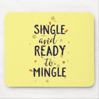 Enkelt och Redo till Mingle Musmatta
