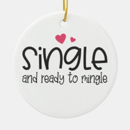 Enkelt och Redo till Mingle Valentine | Ornament