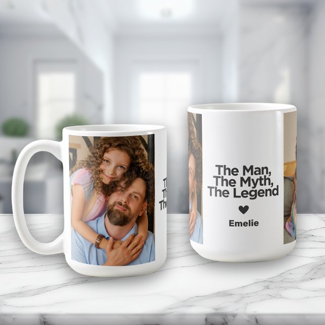 Enkelt och sötat citat Pappa Gift Kaffemugg (Skapare uppladdad)