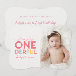 ENKELT ONEDERFUL WONDERFUL INBJUDNINGAR