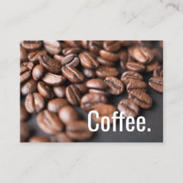 Enkelt Oswald för djupkaffebönor Stansmaskin-Kort Lojalitetskort