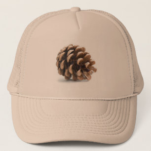 Enkelt pinekon truckerkeps