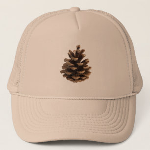 Enkelt pinekon truckerkeps