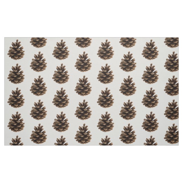 Enkelt pinekon tyg (Fat Quarter)