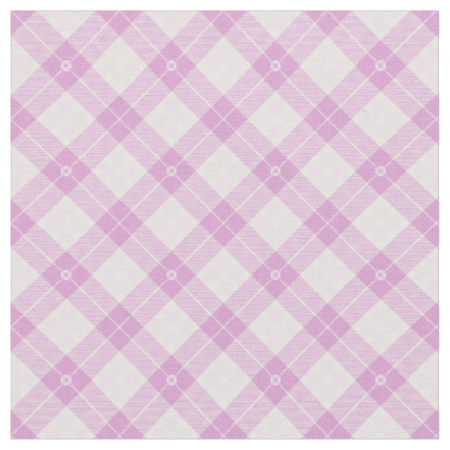 Enkelt Play Mönster Ljusa rosa Flicka Nursery Tyg (Närbild)