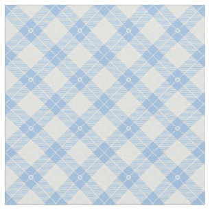 Enkelt porslin Unisex Mönster Light Blue Subtle Tyg