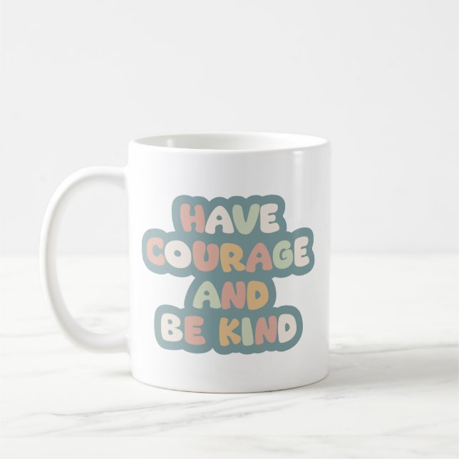 Enkelt positiv offertsjälvförtroende, fet återföri kaffemugg (Vänster)