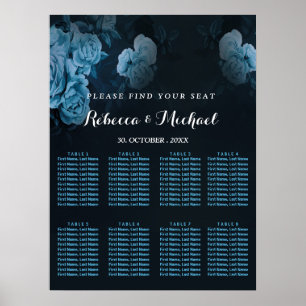 Enkelt Poster i Guld Geometric Ram