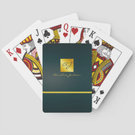Enkelt professionellt varumärkeslogo casinokort