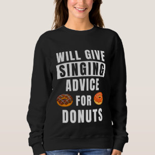 Enkelt råd till Donuts Voice Training Sång Si T Shirt