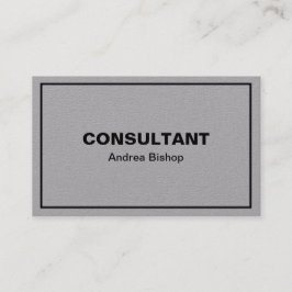 Enkelt rent klassiskt Ram-Affärskort Visitkort