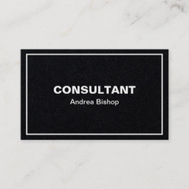 Enkelt rent klassiskt Ram-Affärskort Visitkort