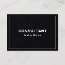 Enkelt rent klassiskt Ram-Affärskort Visitkort