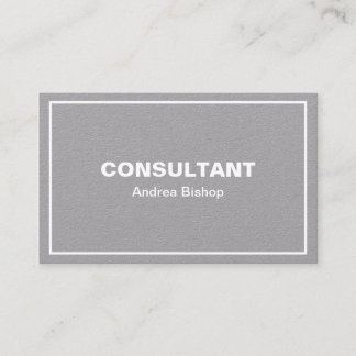 Enkelt rent klassiskt Ram-Affärskort Visitkort