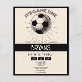 Enkelt Retro Black Oceaner Budget födelsedag Inbju