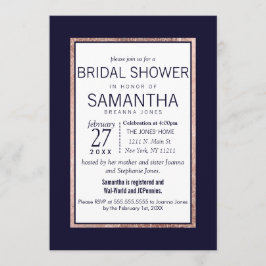 Enkelt Ro Guld-kolvstyngd Möhippa Inbjudningar