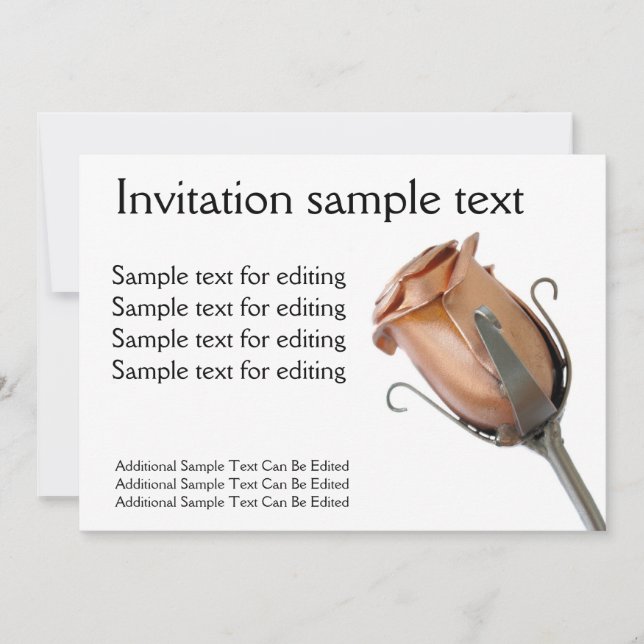 Enkelt ro-kort, inbjudan, exempeltext,.. inbjudningar (Framsida)