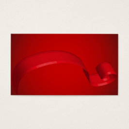 Enkelt rött kort för gåvor