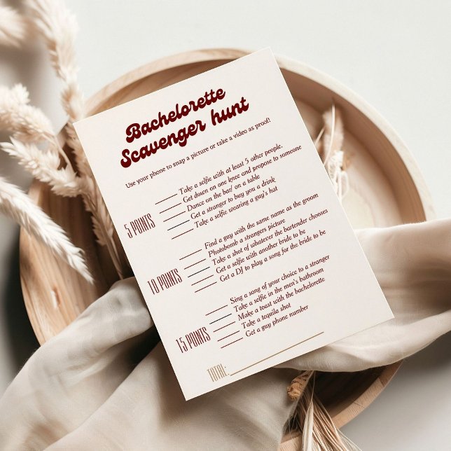 Enkelt sällskap för möhippa- scavenger hunt-spel (Skapare uppladdad)