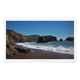 "Enkelt serenity", "Beach Ligcape Photography" Fototryck