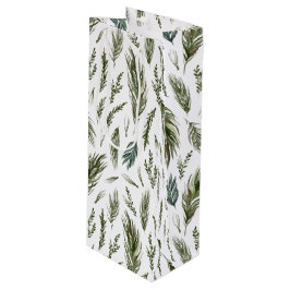 Enkelt skogen Botanicals Vattenfärgad jul