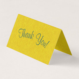 Enkelt skript - gyllene papyrus - Tack, ditt kort