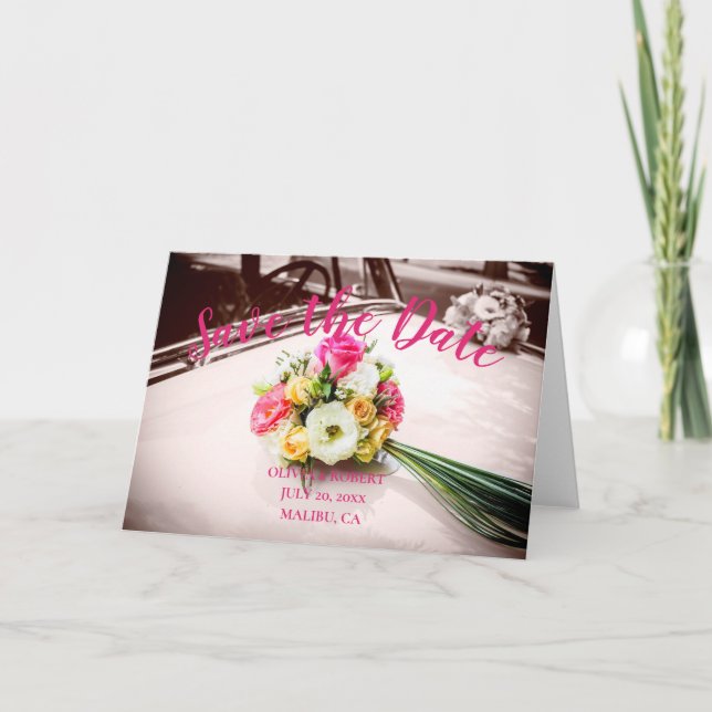 Enkelt skript - Spara datum i vintage bil Meddelande (Framsida)