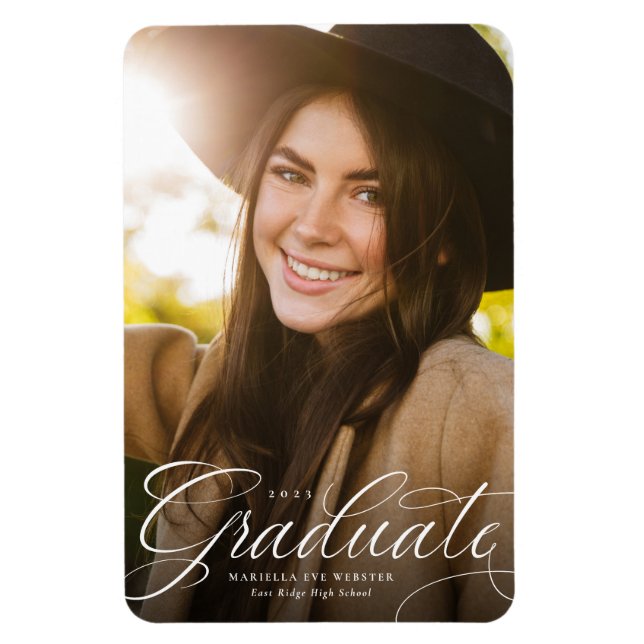 Enkelt skript student lodrät studenten magnet (Vertikal)