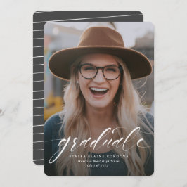 Enkelt skript student-meddelande med ett foto-gråt